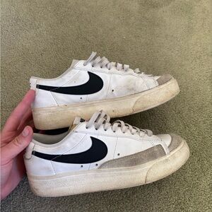 Nike Women’s White and Black Sneakers